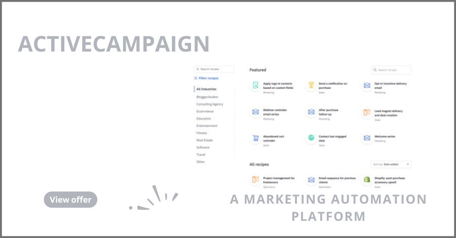 ActiveCampaign reviews