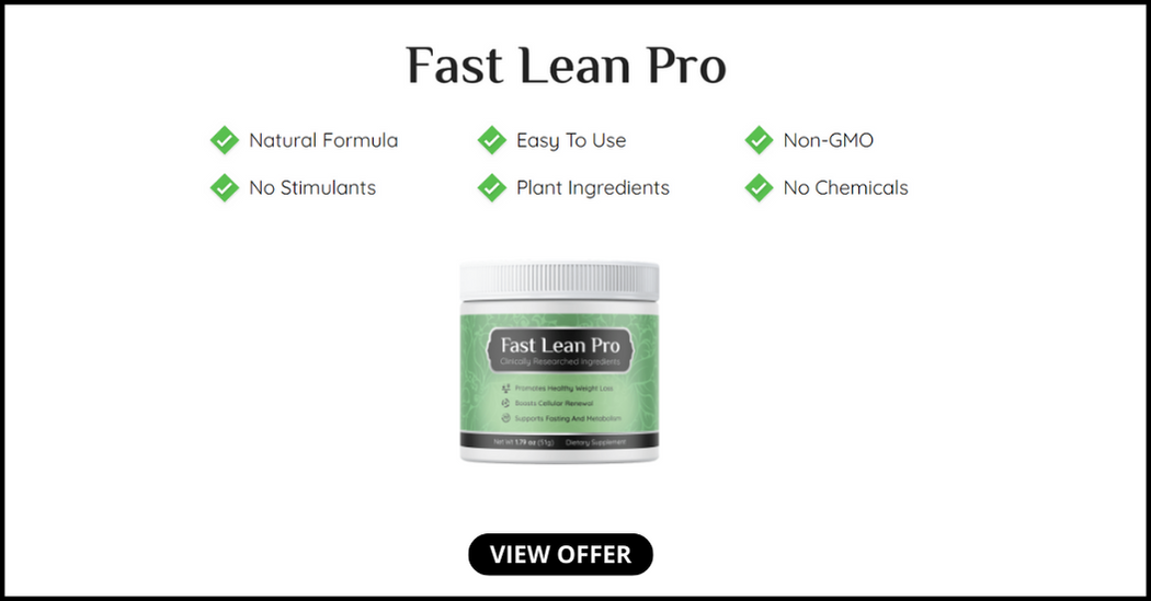 fast lean pro review