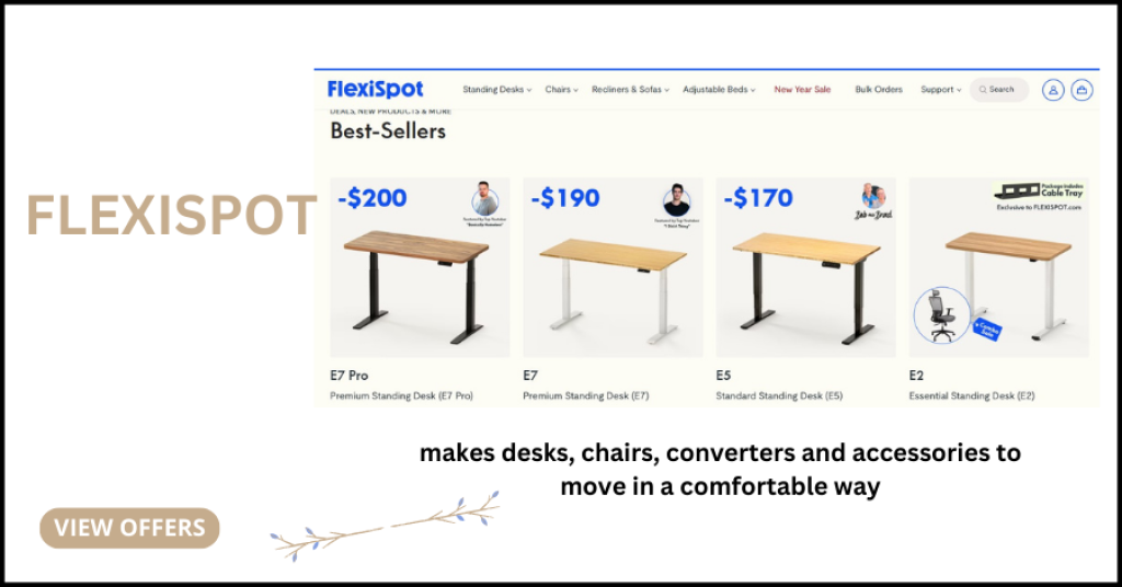 Flexispot Review Is Flexispot Legit or Scam? All About Desks