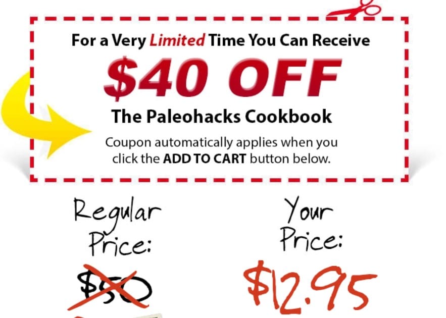 paleohacks cookbook prices